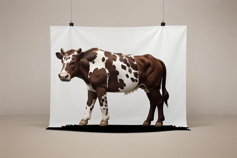 cowhide print png