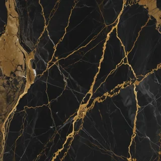 black and gold marble