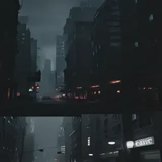 dark city aesthetic