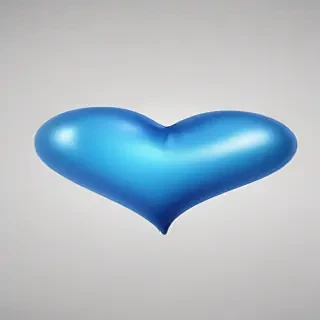 blue heart png