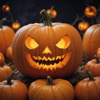 halloween pumpkin background