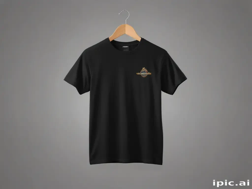 black tee png
