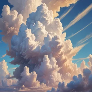 cartoon cloud drawing