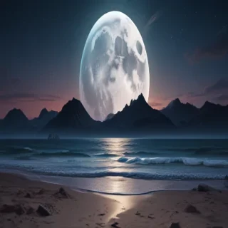 wallpaper for iphone moon