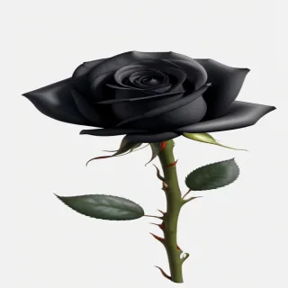 black rose png