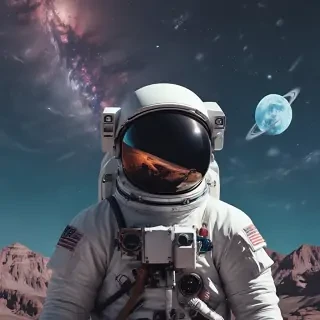aesthetic astronaut wallpapers