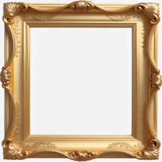 gold frame png transparent