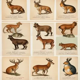 vintage illustrations animals
