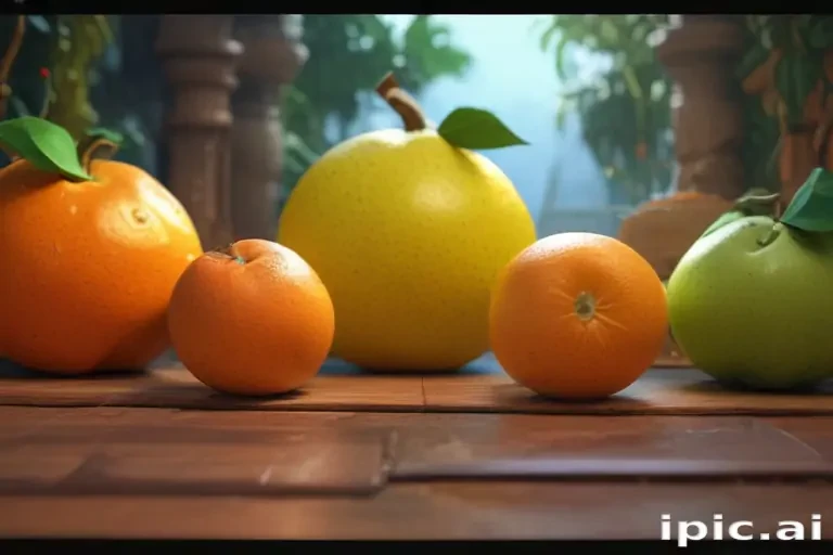 cartoon fruit