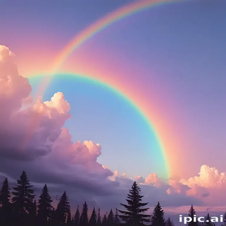 aesthetic rainbow wallpaper
