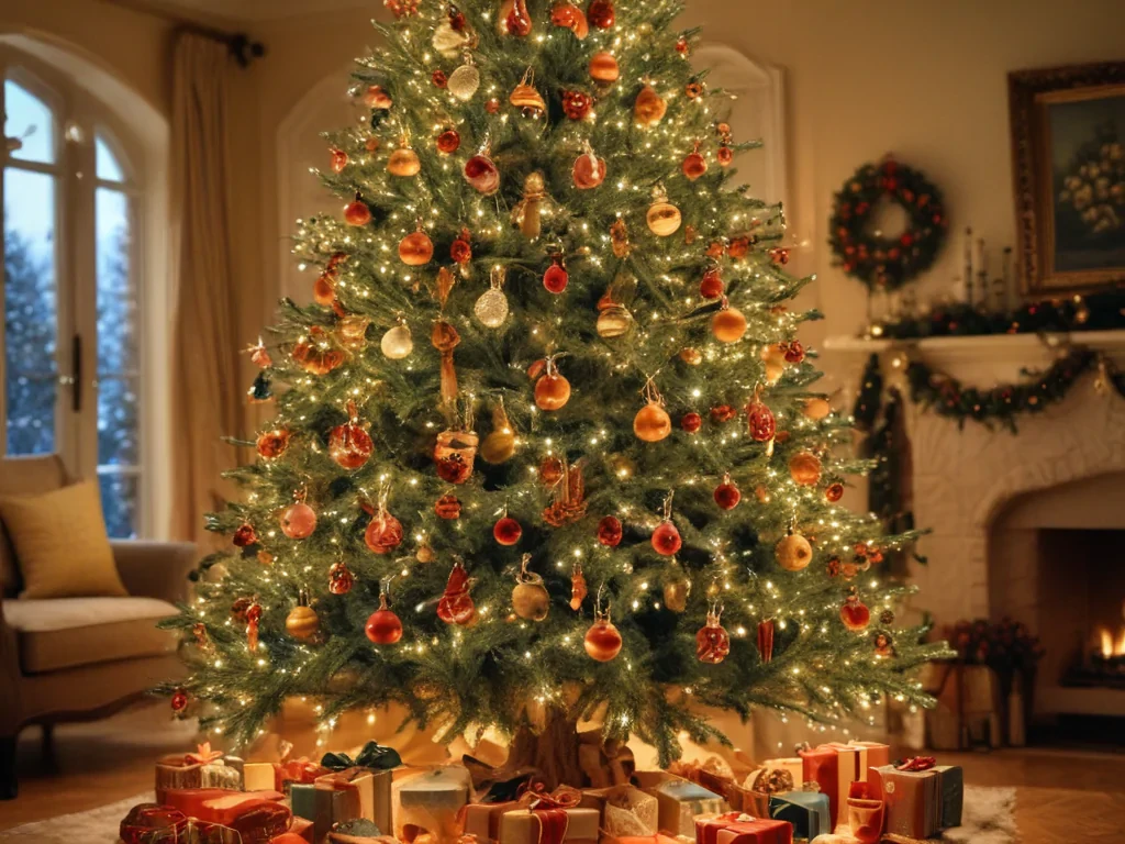 christmas tree wallpaper iphone