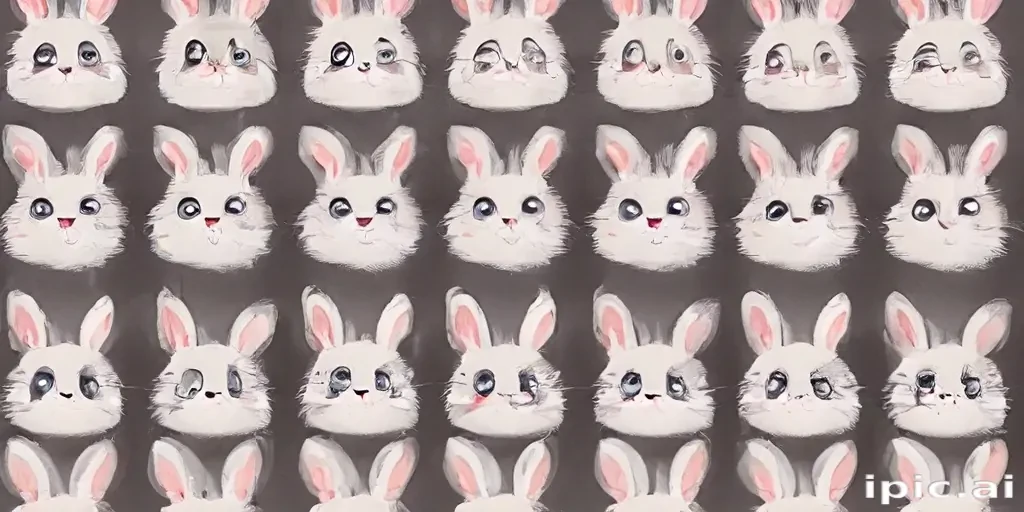 cute bunny background