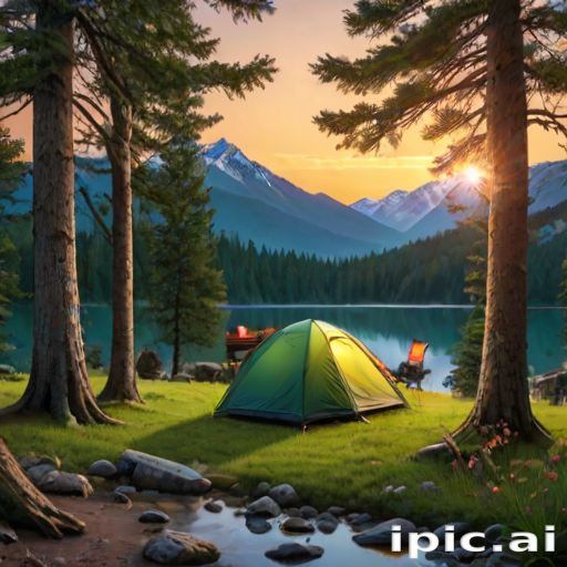 camping background