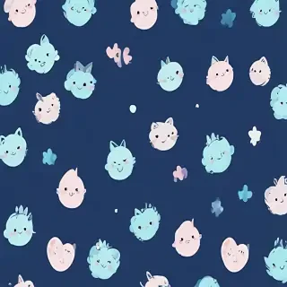 cute aesthetic wallpapers blue