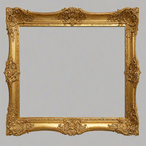 gold frame png transparent