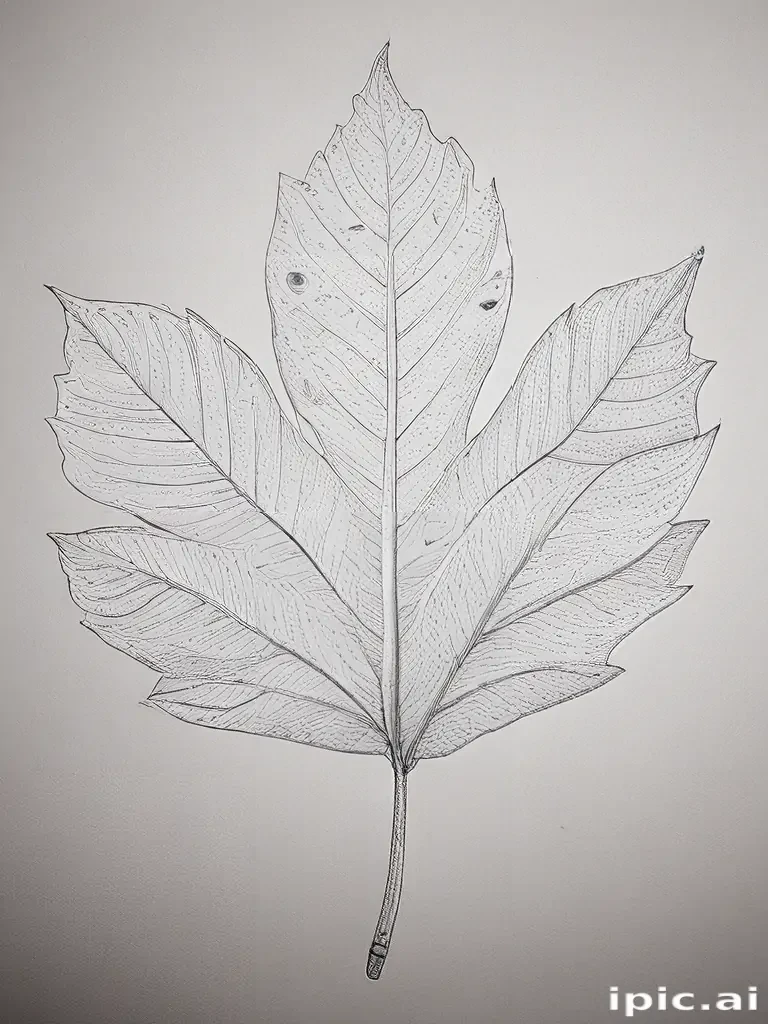 leaf doodle