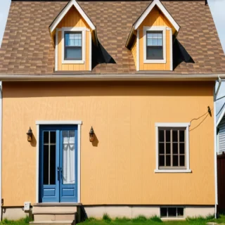 background of a house