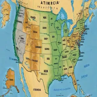 america map
