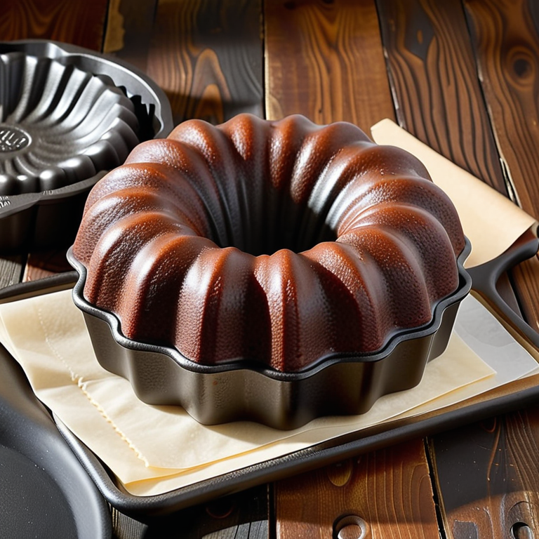 cast iron bundt cake pan