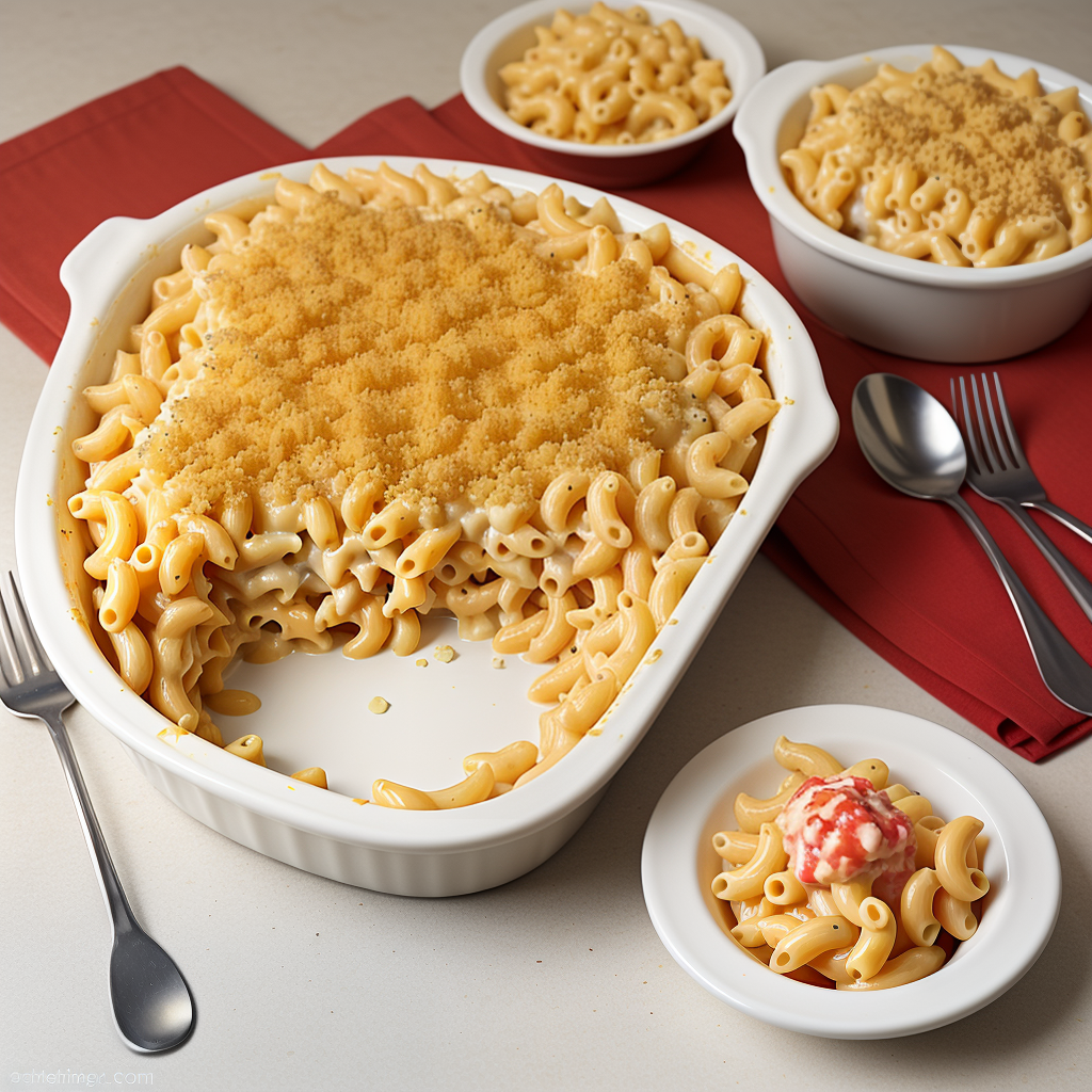 imitation crab mac and cheese