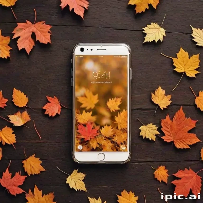 cute fall iphone wallpaper