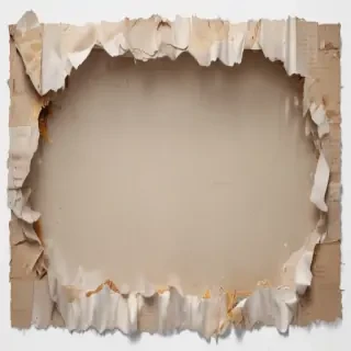 aesthetic ripped paper png