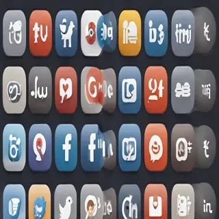 social media icons