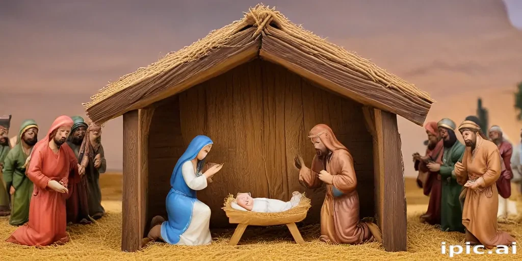 images of the manger scene