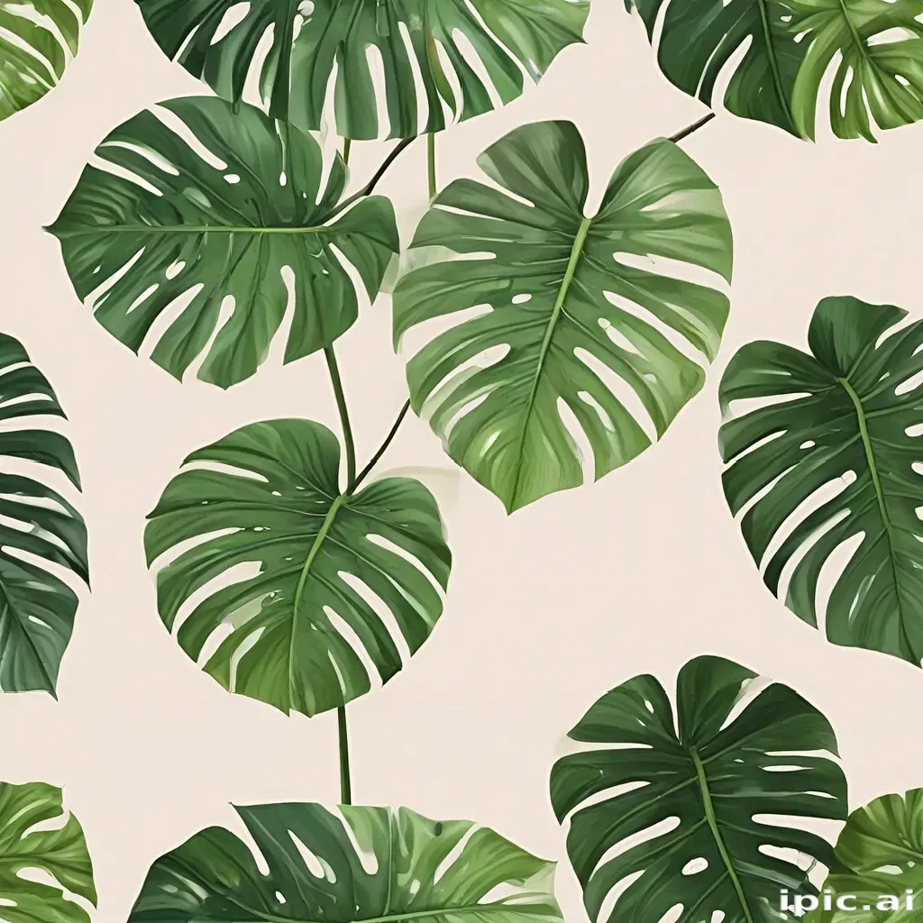 monstera background