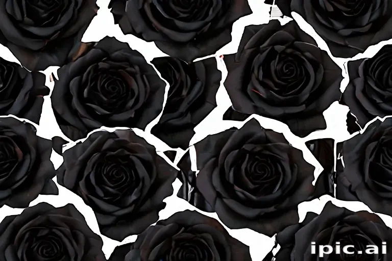 black roses png