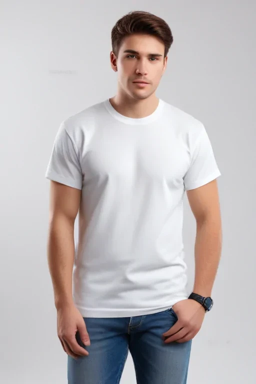 white t shirt transparent background