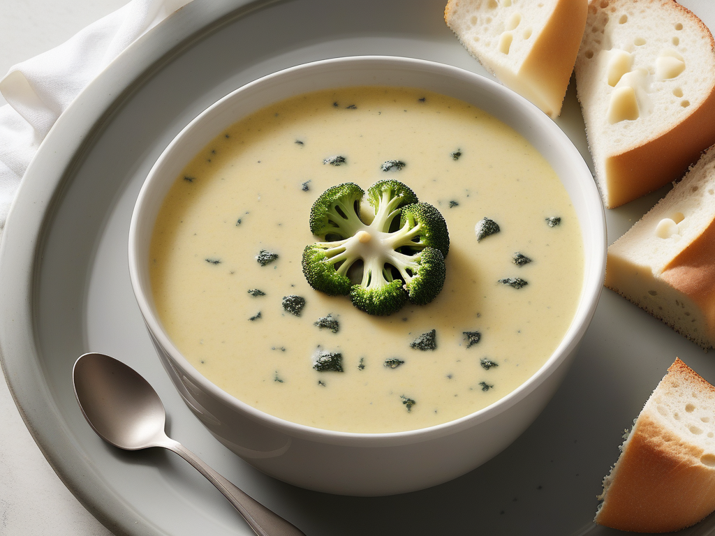 what to have with broccoli cheese soup