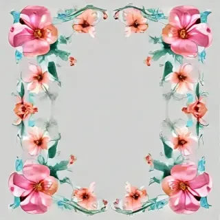 border flower png