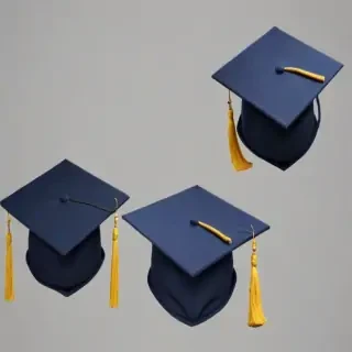 grad hat png