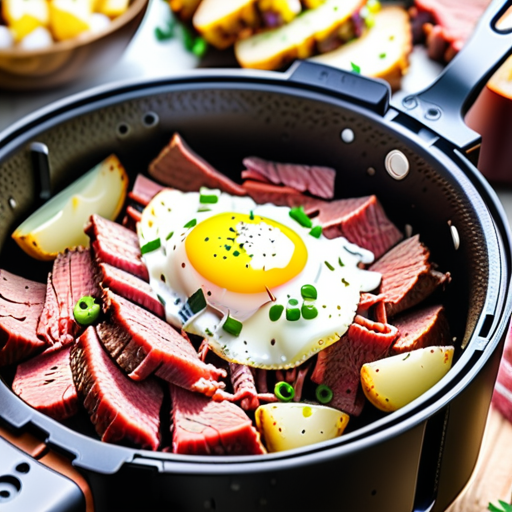 air fryer corned beef hash