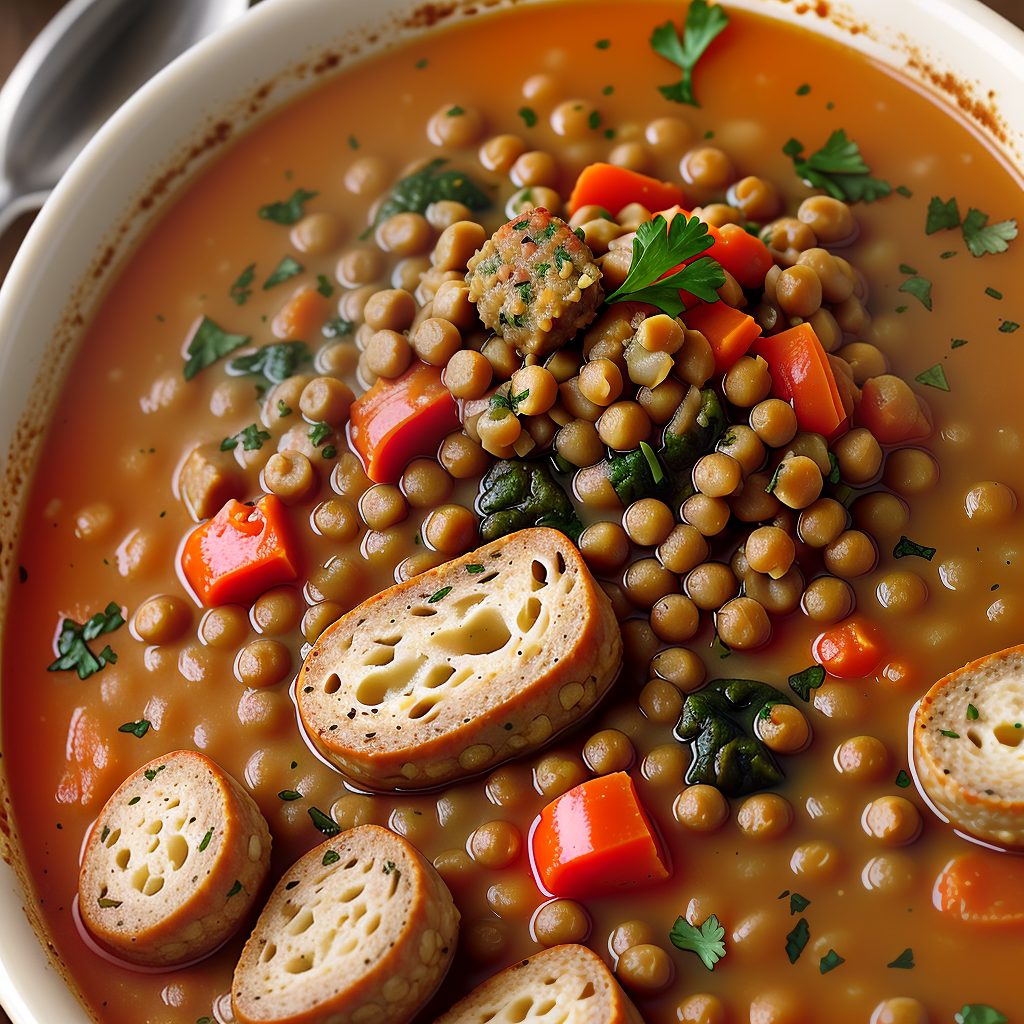carrabba's soup recipe lentil sausage