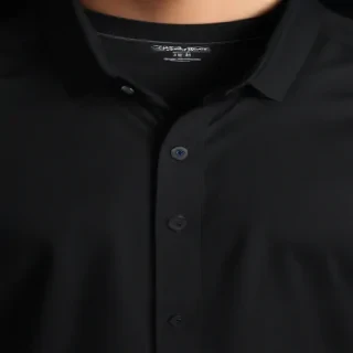 black shirt mock up