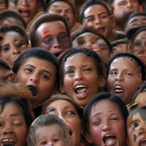 crowded png