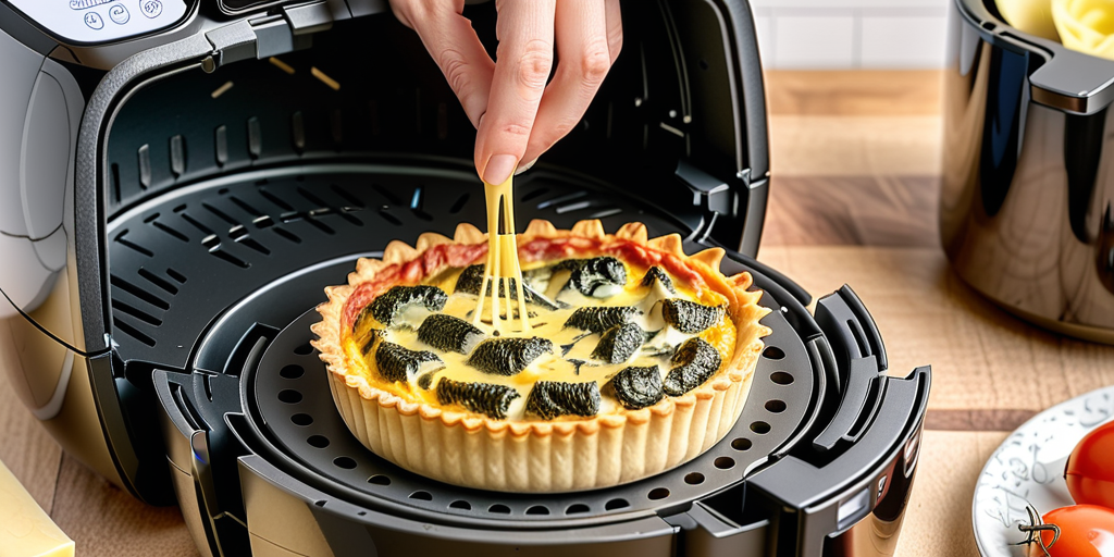 reheat quiche in air fryer
