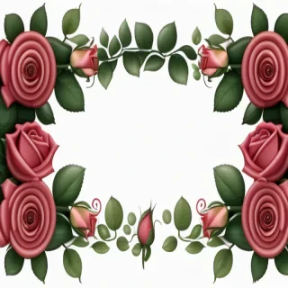 rose border