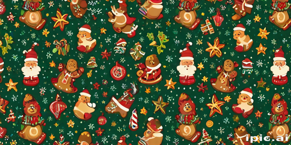 christmas pattern background