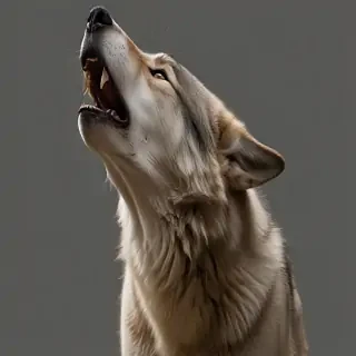 wolf howl png