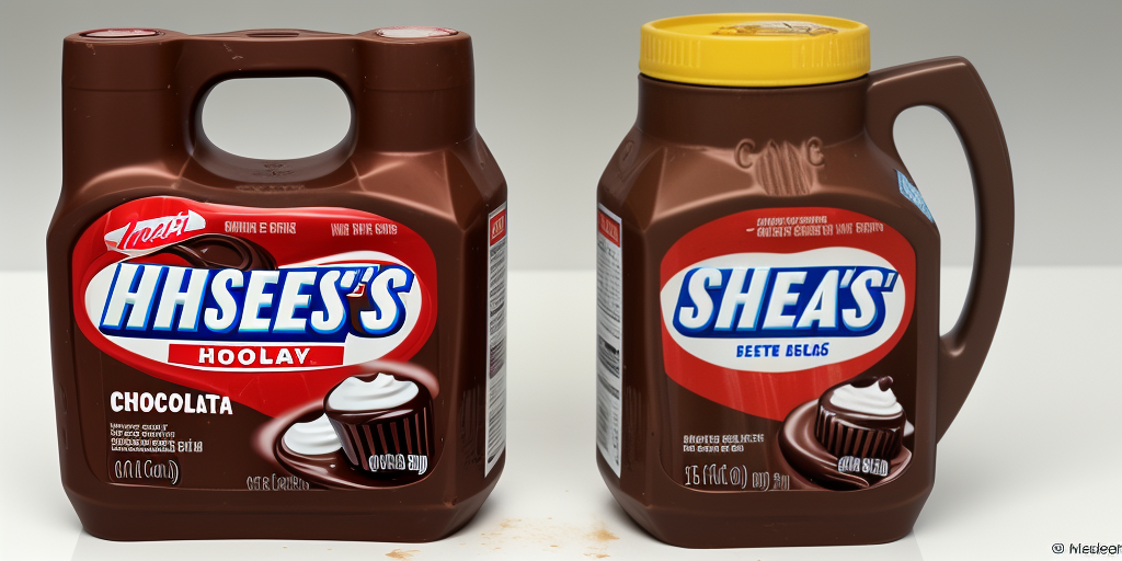 can of hershey's chocolate syrup