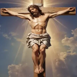 jesus on the cross clipart