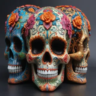 sugar skulls