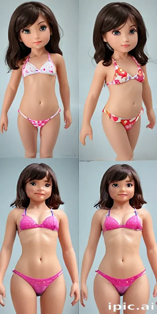 ai little bikini girls