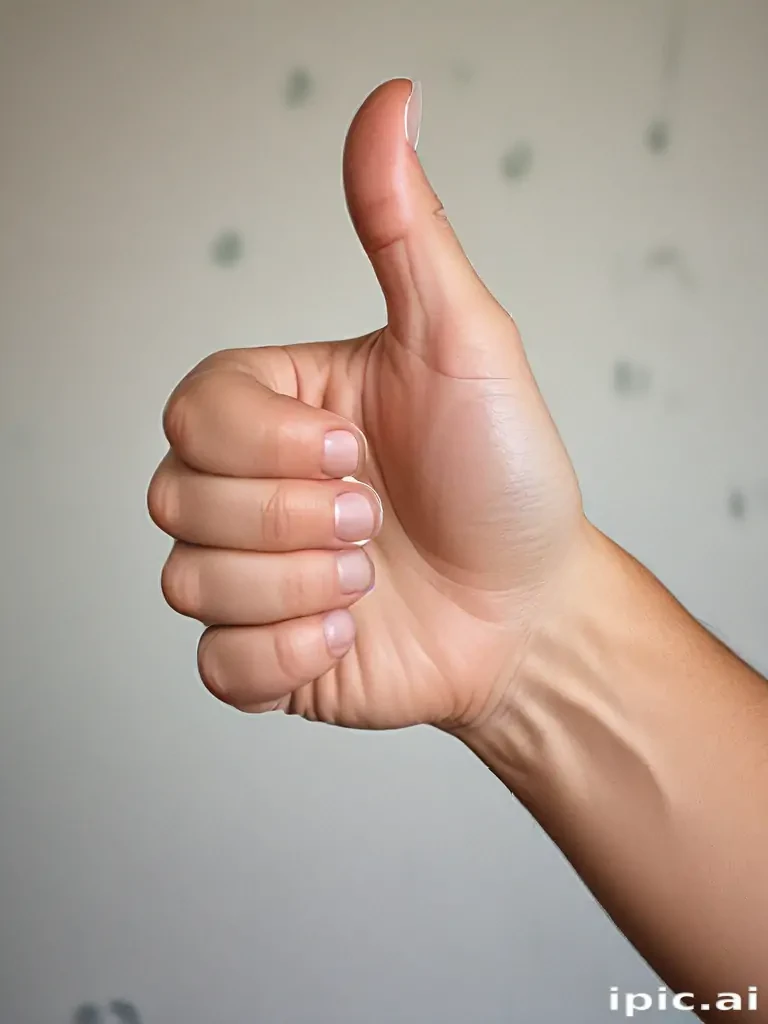 transparent thumbs up