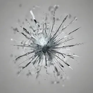 glass shattering png