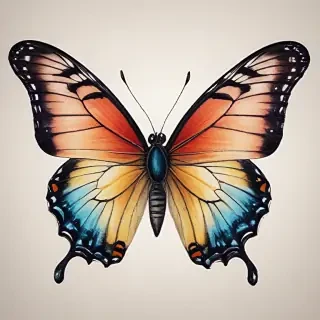 butterfly images to draw
