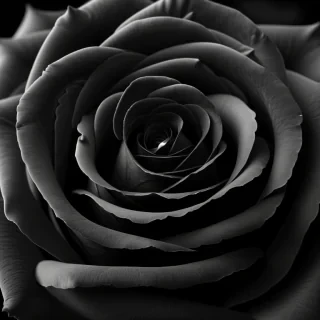 black rose picture